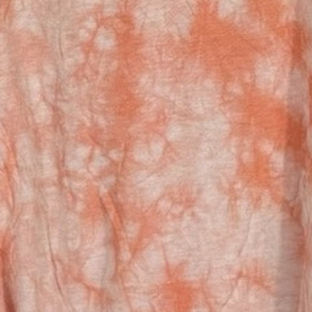 Mudd Orange and White Tie-Dye Tank Top Size Large - Picture 4 of 4